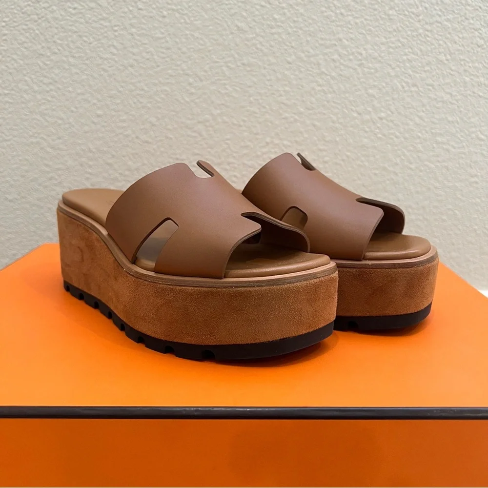 NEW Hermes Eze 30 Sandals